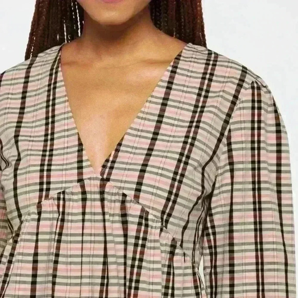 Rails Noella Plaid Empire-Waist Top - Picture 13 of 16